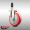 Service Caster 5 Inch 316SS Red Polyurethane Wheel Swivel 1 Inch Expanding Stem Caster SCC-SS316EX20S514-PPUB-RED-1 - alternate 4